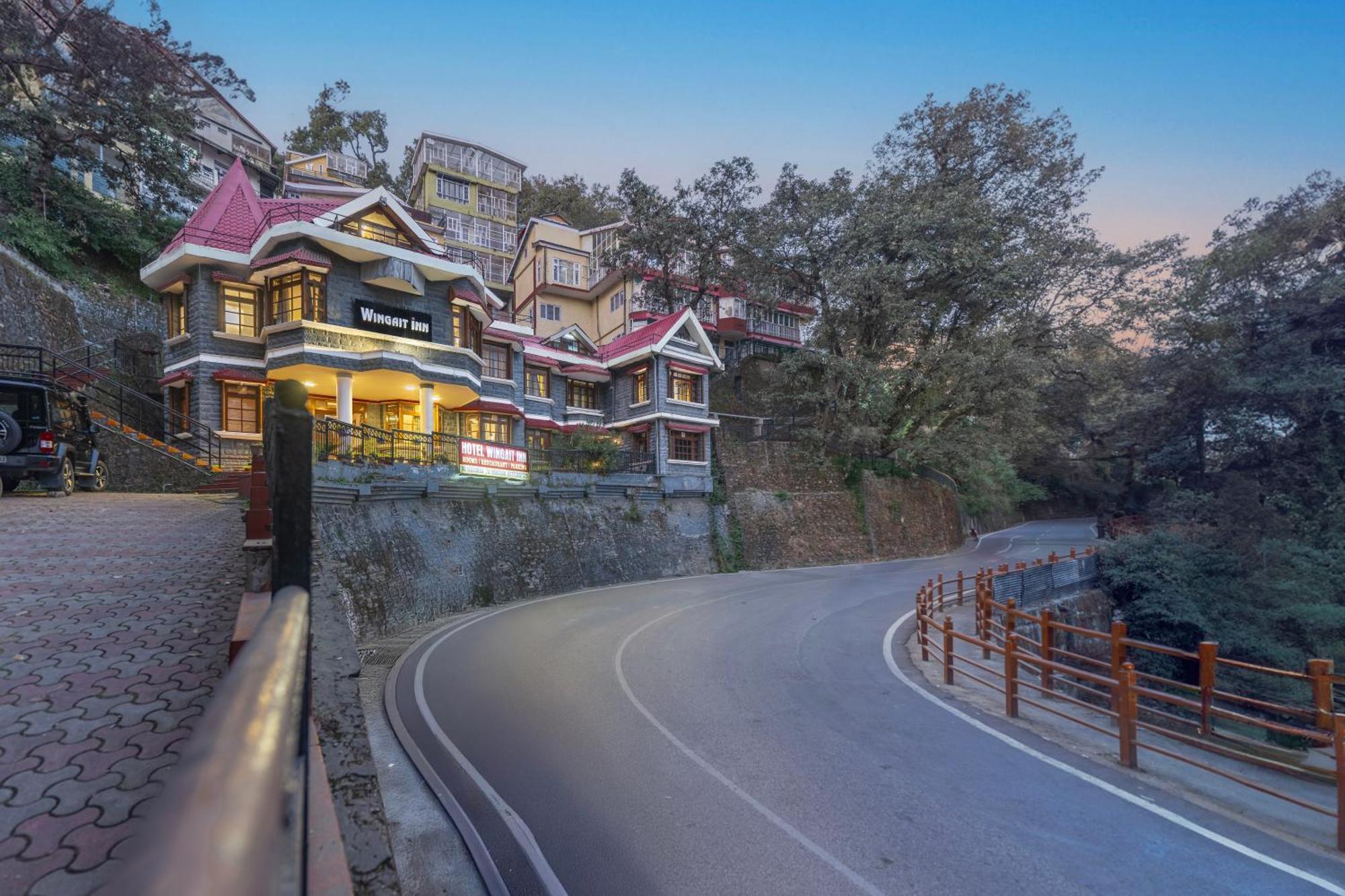 Wingait Inn - Hotel Near Mall Road Šimla Exteriér fotografie